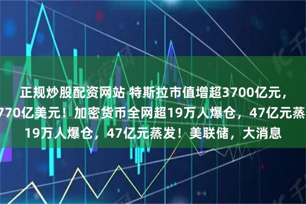 正规炒股配资网站 特斯拉市值增超3700亿元，马斯克身家跃升至6770亿美元！加密货币全网超19万人爆仓，47亿元蒸发！美联储，大消息